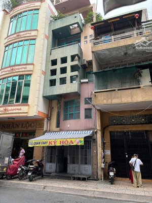 bán nhà mặt tiền ký hòa, p11, quận 5 dt: 3.8x23.5m nh 3.95m 6 tầng 20.5 tỷ