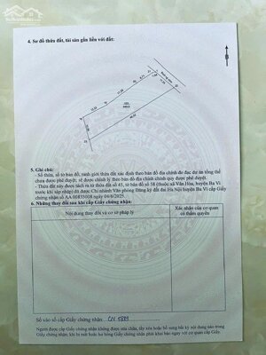 Giao Bán Lô Đất 2 Mặt Tiền 450m² Tại Xã Yên Bài - BaVi