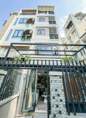 bán nhà mới ở ngay, phường 7 phú nhuận, 46m2 5 tầng 5 phòng ngủ, sẵn nội thất, chỉ hơn 6 tỷ