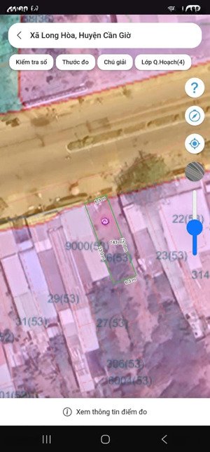 bán đất mặt tiền lương văn nho giá 60 lô siêu đẹp cách vin cần giờ 1.4km - diện tích 150m2 có 94m2