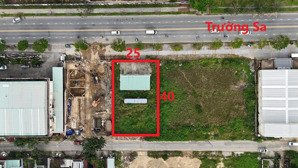 bán lô đất trường sa đường đi thẳng hội an, 1000m2, giá rẻ chỉ 62 tr/m2