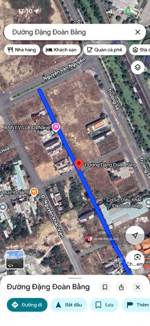 bán siêu phẩm cặp đất mt đặng đoàn bằng - bãi tắm sơn thuỷ, 275m2