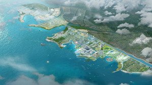 đất mặt biển thịnh long. vị trí đẹp nằm trung tâm khu kinh tế ninh cơ, 1 bên kcn, 1 bên kđt biển