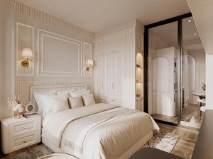 căn hộ 1 phòng ngủ ban công ngay cầu thị nghè bình thạnh 40m2 với nội thất tân cổ điện luxury