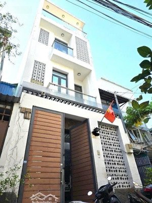 chỉ hơn 7 tỷ 4x13m 4 tầng btct nhà mới đẹp ở ngay đón tết đường nguyễn văn đậu- giáp q1, phú nhuận