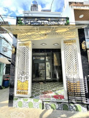 bán nhà đẹp mt hẻm xe hơi - 4pn - 4x15m - huỳnh tấn phát - tt. nhà bè
