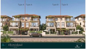 chủ đầu tư nam long mở bán biệt thự đảo đại phước - elyse island . giá chỉ từ 130tr/m2 .