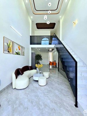 gấp nhà 1 lửng xây mới - hẻm 1/ - sổ hồng - cách tên lửa 5p - giá 1 tỷ 7