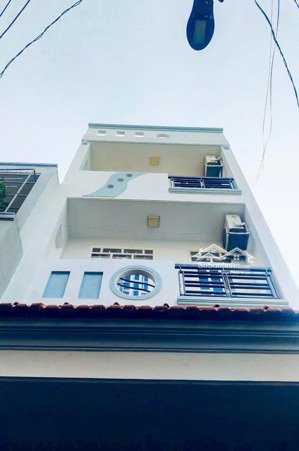 bán gấp 9 tỷ 150 nhà 50m2 đường nơ trang long phường 12 bình thạnh. xây 4 tầng, hẻm 4,5m