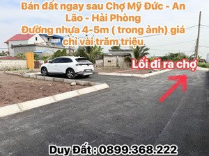bán đất mỹ đức an lão hải phòng 6xx triệu