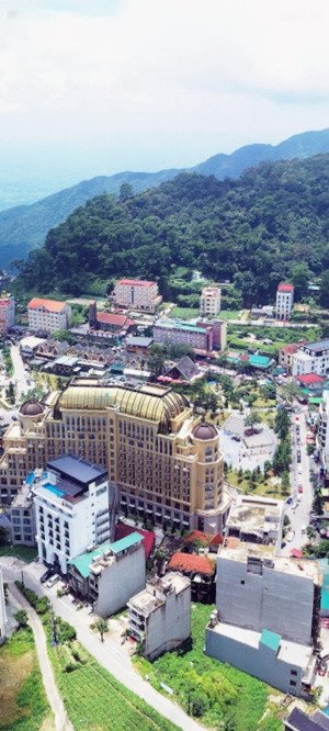 bán 400m đất khu du lịch nghỉ mát tam đảo, vĩnh phúc, sổ lâu dài, view lâu đài, lh 
