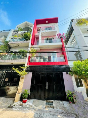 hẻm 8m thông nguyễn hữu tiến 5x12m 4 tầng 4pn nhà mới đẹp giá 8.7 tỷ lh 