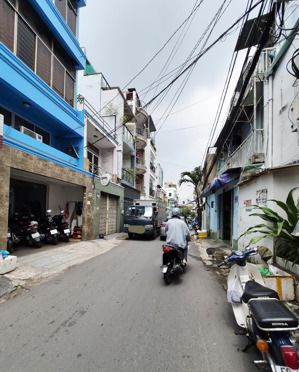 chủ bán gấp nhà gần chợ bà chiểu, dt 60m2 (4.6x13m), 7pn, bùi đình túy, phường 12, bình thạnh