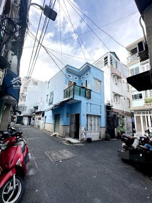 chủ bán nhà riêng, gần chợ bà chiểu, sau lưng đh hồng bàng, dt 70m2, xây mới chdv cho thuê, p2 bt