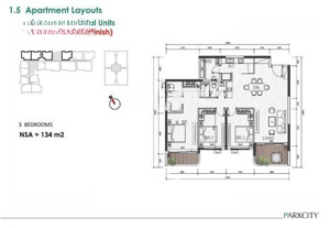 tôi cần nhượng lại căn hộ 134m2, 3pn tại park regent - lê trọng tấn, giá 18 tỷ