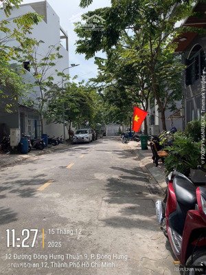 bán đất thổ cư đường 8m nguyễn văn quá, quận 12, gần kdc an sương, 4x18m, 5 tỷ 850