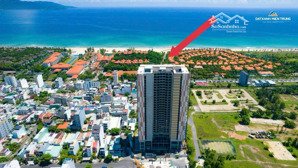 duy nhất, căn hộ 2 phòng ngủ mặt biển trực diện biển mỹ khê đà nẵng, full nội thất liền tường