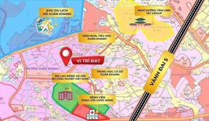 bán đất full thổ cư đón đầu đường vành đai 5 mở rộng - cơ hội tăng giá vượt trội