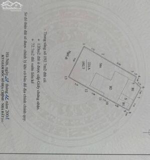 Bán 193m2 đất 2 mặt ngõ xây Nhà nghỉ quận Hai Bà Trưng, thửa đất vuông đẹp