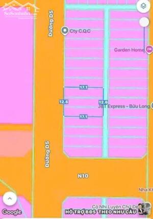 Hàng đầu tư, bao lời. Bán 3 lô liền kề KDC Bửu Long, sổ sẵn chỉ 9,6 tỷ/3 lô!!!