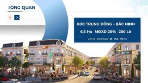 bđs dòng tiền - kdc trung đồng việt yên kcn quang châu vân trung với giá chỉ 6xtr/m2 - 