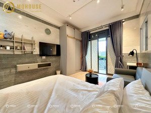 căn hộ ban công thoáng tách bếp đầy đủ nội thất hiện đại bến vân đồn quận 4 ngay cầu ông lãnh