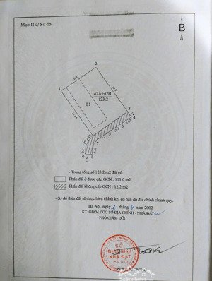 bán đất ngõ 49 triều khúc, thanh xuân: dt 111m2, mặt tiền 9.8m, ô tô đỗ, giá 19.8 tỷ ( 178tr/m2)