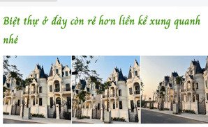 bán bt cực chất tại nguyễn đình tứ, 273 triệu/m2, 210m2, view đẹp siêu hot, bắc từ liêm