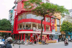 cho thuê nhà mặt phố mạc thái tông - cầu giấy, dt 90m2 x 4 tầng + tum, lô góc, 65 tr, thang máy