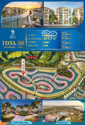 song lập isla bella - biệt thự 4 tầng đắt giá nhất vũ yên