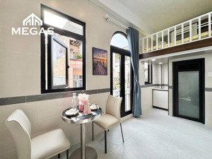 duplex - balcony - full nội thất - ngay cầu công lý
