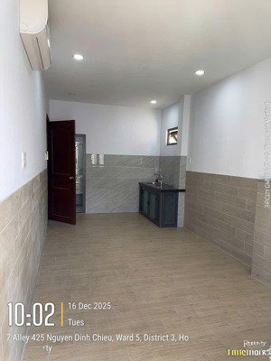 cho thuê nhà trọ 425/3-5 nguyễn đình chiểu, 6,8 triệu, 30m2