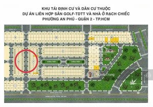 gấp bán! nền đất mặt tiền đường 16m ngay sát bên the global city, da nam rạch chiếc giá 18,5 tỷ