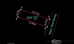 duy nhất lô fo 69m2 giá cực tốt chỉ 1,3x tỷ thiên hương