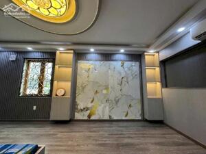 Góc 2MT Gò Vấp 50m2 5 tầng mới 9 tỷ gần sông Vàm Thuật 6PN 7WC FULL NT