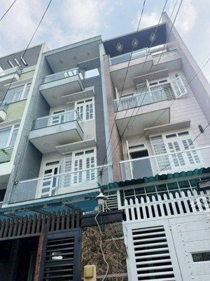 nhà btct 5tầng ngay emart phan huy ích - hẻm 8m - 4x17 - giá cực tốt