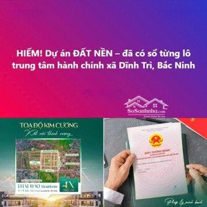 bán lô đất mặt đường ql31 - đối diện cao đẳng việt hàn - sổ đỏ chính chủ - hỗ trợ ls 0%