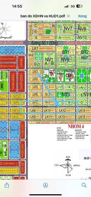 cần bán lô đất lk 120m2 đường nhựa 26m đường thông 3 dự án đã có sổ hồng riêng từng nền