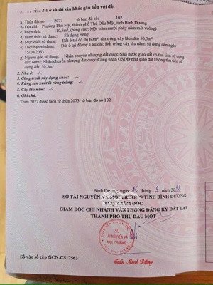 đất mặt tiền nhựa 5m dx057 phú mỹ, dt 4m5x25(60tc) giá 2tỷ790 tl