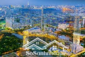 bán căn hộ sân vườn the horizon hồ bán nguyệt, phú mỹ hưng hồ bơi