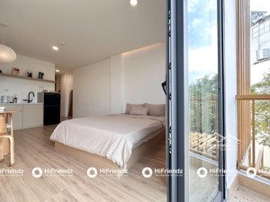 new 100%| chung cư mini tone kem, bao phí chỉ tính điện, bảo vệ 24/7, thang máy, dịch vụ dọn phòng