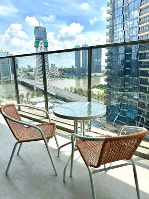 the opera - metropole: cho thuê căn hộ 2pn - full nội thất - view sông, hồ bơi & cầu bason