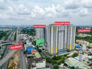 cần cho thuê nhanh căn góc 2 view bcons suối tiên full nội thất gần làng đại học