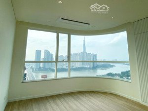cho thuê nhà mới zeit river thủ thiêm, 4pn tầng cao, 215m2, 132tr/tháng, view vòng cung sông sg