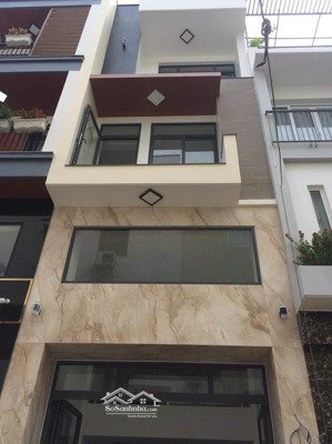 bán nhà hẻm 6m nguyễn văn đậu, p11 bình thạnh 76m 1 trệt 1 lửng 3 lầu 6pn sổ hồng riêng