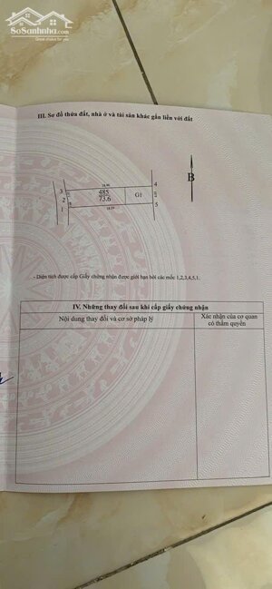 BÁN ĐẤT THỔ CƯ CẦU CỐC – TÂY MỖ – NAM TỪ LIÊM. 73,6m² | Mặt tiền 4,06m | Ngõ nông ô tô vào