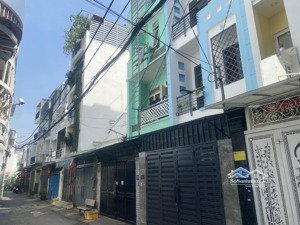 9 tỷ, 4 tầng chdv 10 phòng, thu nhập 40 triệu/tháng. khu phân lô đồng bộ quang trung gò vấp