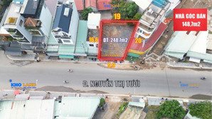 giảm 360tr lô đất mặt tiền nguyễn thị tươi ngang 10m mới mở rộng đường