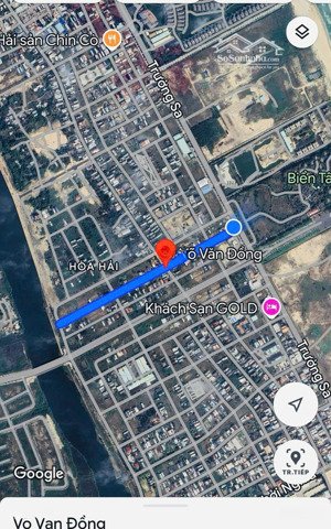 lô đất biển đông hải đường võ văn đồng - trục thông biển và sông cổ cò rất đẹp giá tốt