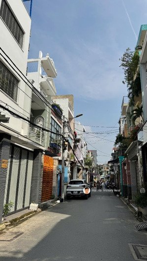 bán nhà hẻm nhựa 6m đường bàu cát 3 _ gần chợ bà hoa _ dt:4.5 x 26m, tiện xây mới 5 tầng sân thượng